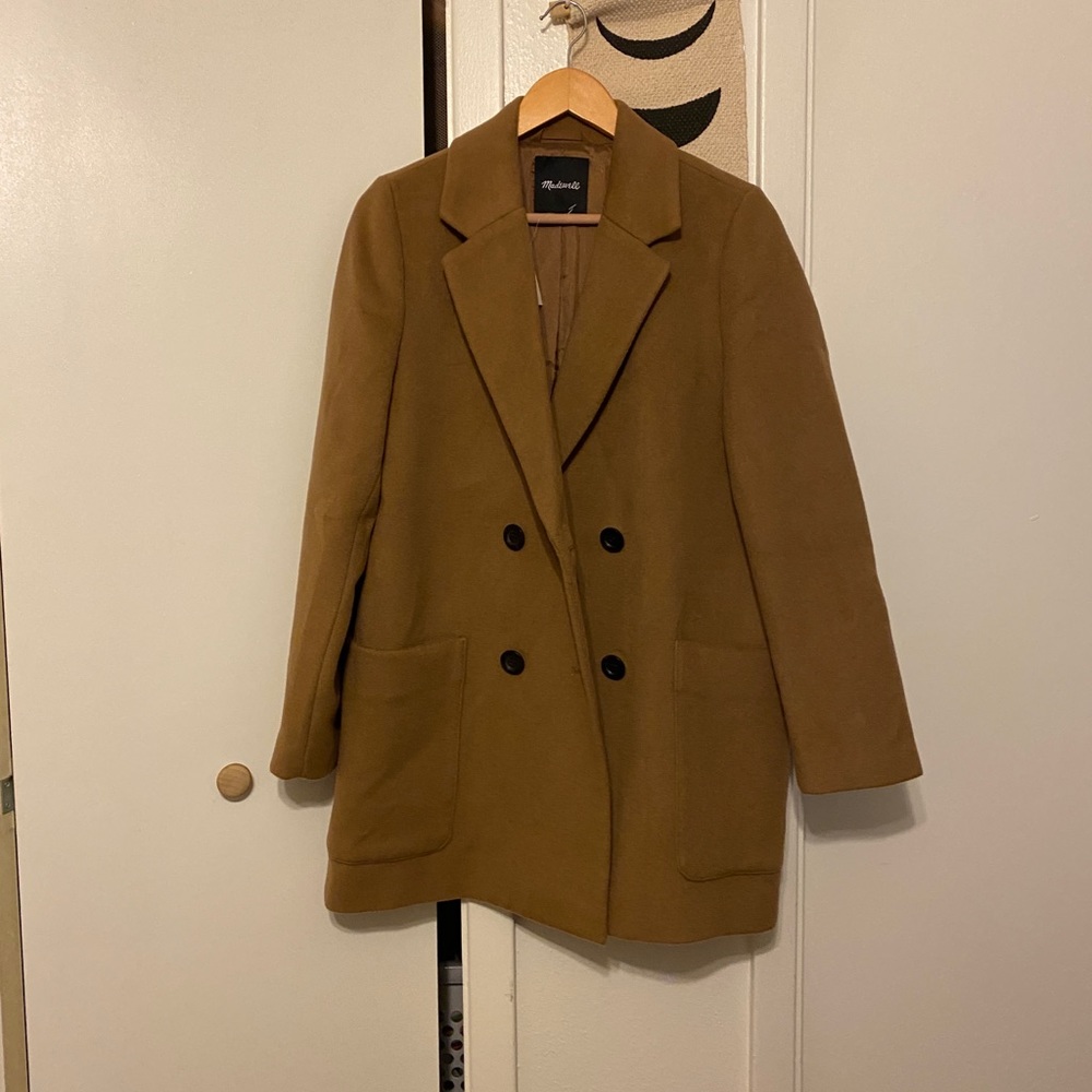 Madewell Hollis Double-Breasted Coat